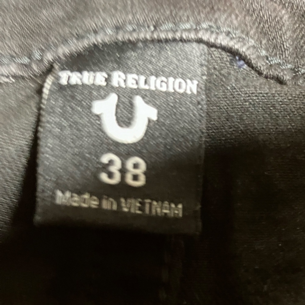 True Religion Rocco relaxed skinny embroidered jeans - Picture 3 of 4